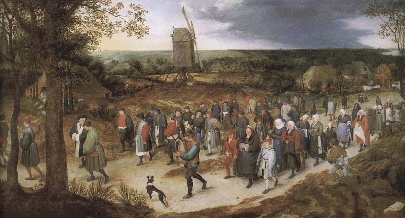 Pieter Bruegel Wedding team oil painting image